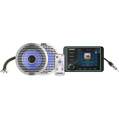 Kicker Altavoz Kmc5 Premium Pack Black / White One Size Kicker Altavoz Kmc5 Premium Pack Black / White One Size