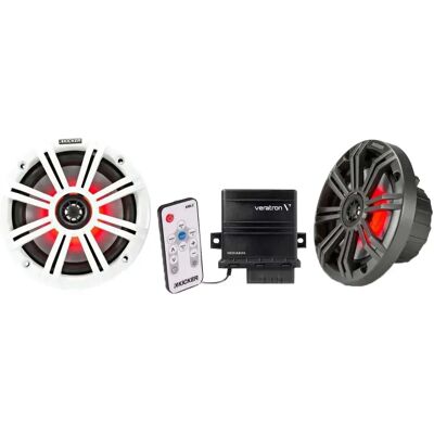 Kicker Altavoz Mediabox Pack 6.5´´ Black / White One Size Kicker Altavoz Mediabox Pack 6.5´´ Black / White One Size