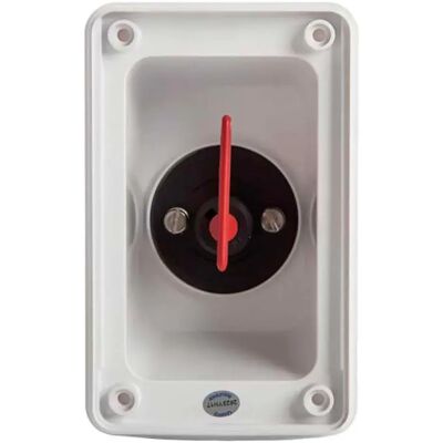 Whale Interruptor De Aislamiento Eléctrico 12v White One Size Whale Interruptor De Aislamiento Eléctrico 12v White One Size