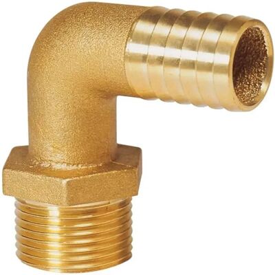 Vetus Conector De Codo Latón 13 Mm Brass One Size Vetus Conector De Codo Latón 13 Mm Brass One Size