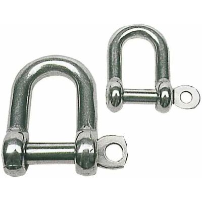 Osculati Grillete Acero Inoxidable D 5 Mm Grey One Size Osculati Grillete Acero Inoxidable D 5 Mm Grey One Size