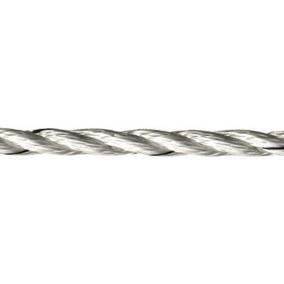 Marlow Ropes Cuerda De 3 Cabos Poliéster 100 M 18 Mm White One Size Marlow Ropes Cuerda De 3 Cabos Poliéster 100 M 18 Mm White One Size