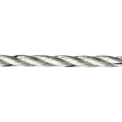 Marlow Ropes Cuerda De 3 Cabos Poliéster 200 M 10 Mm White One Size Marlow Ropes Cuerda De 3 Cabos Poliéster 200 M 10 Mm White One Size