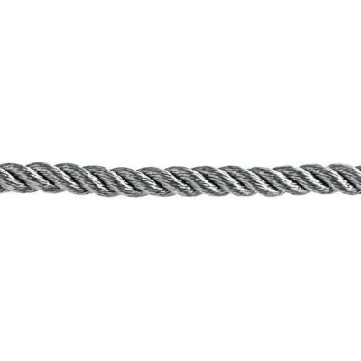 Osculati Cuerda De 3 Cabos Poliéster 100 M 14 Mm Grey One Size Osculati Cuerda De 3 Cabos Poliéster 100 M 14 Mm Grey One Size