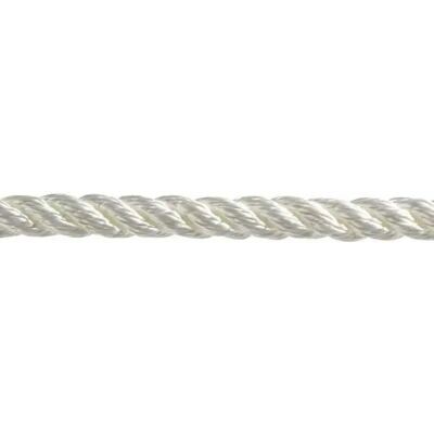 Osculati Cuerda De 3 Cabos Poliéster 100 M 18 Mm White One Size Osculati Cuerda De 3 Cabos Poliéster 100 M 18 Mm White One Size