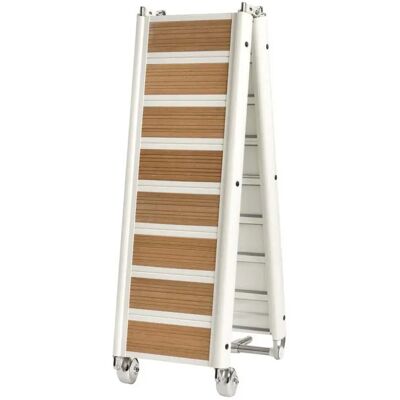 Osculati Pasarela Plegable 260x36 Cm White / Brown One Size Osculati Pasarela Plegable 260x36 Cm White / Brown One Size