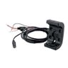 Garmin Amps Rugged Mount With Audio/power Cable Negro