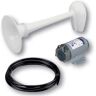 Lalizas Electric Air Horn Blanco,Negro 12V