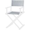 Marine Business Director Canvas Chair Spare Part Plateado 48 x 45 x 1 cm