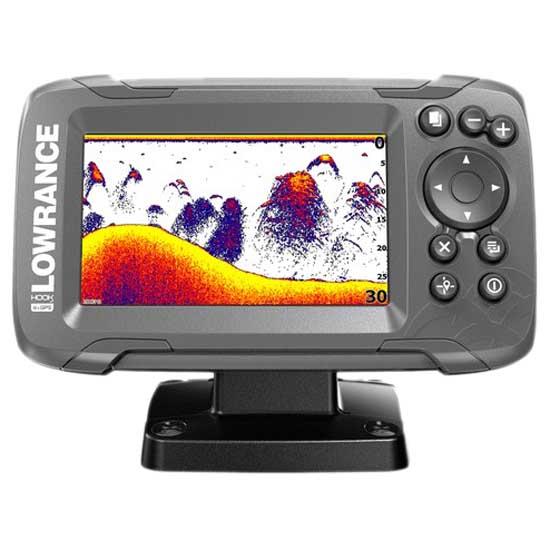 Lowrance Hook2-4x Gps Bullet Skimmer Ce Row With Transducer Gris