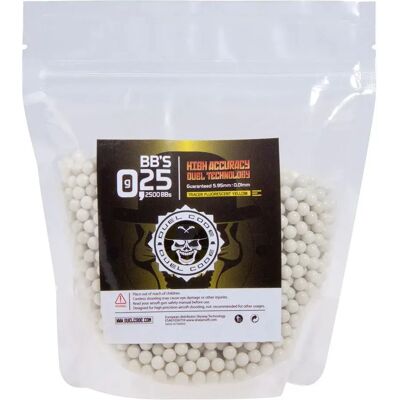 Duel Code Bolas De Airsoft Bb Tracer 0.25 Gr 2500 Yellow One Size Duel Code Bolas De Airsoft Bb Tracer 0.25 Gr 2500 Yellow One Size