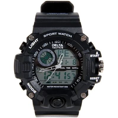 Delta Tactics Reloj Táctico Analógico/digital Black One Size Delta Tactics Reloj Táctico Analógico/digital Black One Size