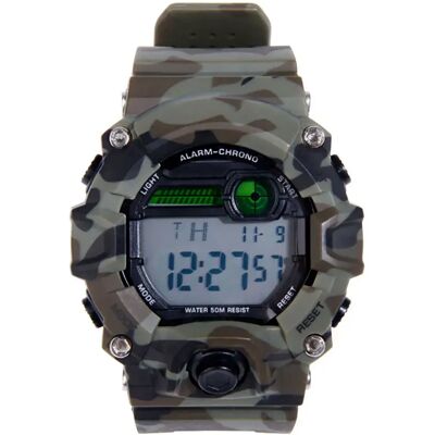 Delta Tactics Reloj Táctico Digital Camo One Size Delta Tactics Reloj Táctico Digital Camo One Size