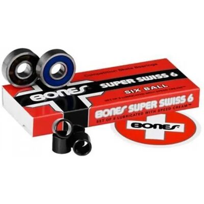 Bones Rodamiento 6 Ball Super Swiss Set One Size Bones Rodamiento 6 Ball Super Swiss Set One Size