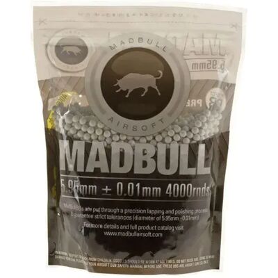 Madbull Bolas De Airsoft 0.20g Bio Premium Match Grade Pla 4000rds White One Size Madbull Bolas De Airsoft 0.20g Bio Premium Match Grade Pla 4000rds White One Size