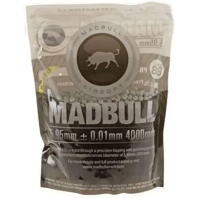 Madbull Bolas De Airsoft 0.28g Bio Premium Match Grade Pla 4000rds White One Size Madbull Bolas De Airsoft 0.28g Bio Premium Match Grade Pla 4000rds White One Size
