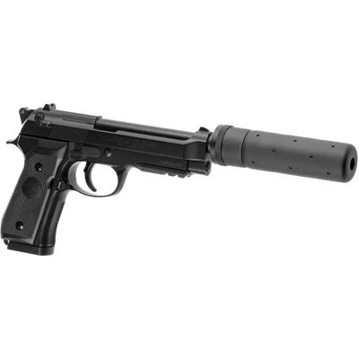Beretta Pistola De Airsoft M92 A1 Tactical Aep Black One Size Beretta Pistola De Airsoft M92 A1 Tactical Aep Black One Size