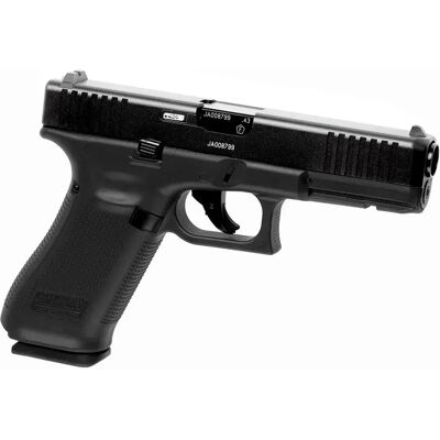 Glock Pistola De Airsoft 17 Gen 5 T4e .43 Cal Black One Size Glock Pistola De Airsoft 17 Gen 5 T4e .43 Cal Black One Size