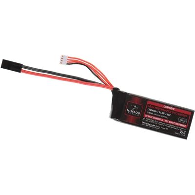 Nimrod Batería Lipo 11.1v 1500mah 65c Graphene Mini Type Black One Size Nimrod Batería Lipo 11.1v 1500mah 65c Graphene Mini Type Black One Size