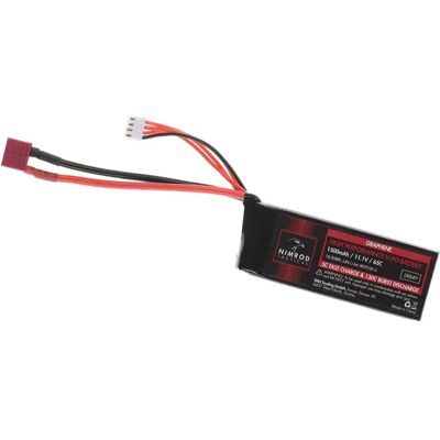 Nimrod Batería Lipo 11.1v 1500mah 65c Graphene Mini Type T-plug Black One Size Nimrod Batería Lipo 11.1v 1500mah 65c Graphene Mini Type T-plug Black One Size