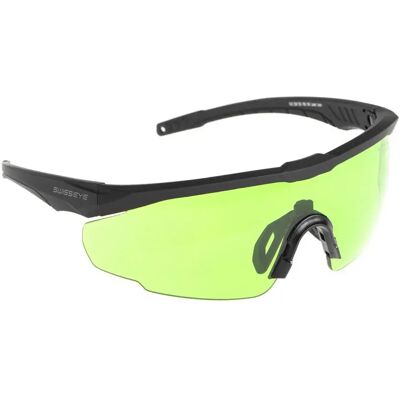 Swisseye Gafas Blackhawk Pro Laser Lens Green Black One Size Swisseye Gafas Blackhawk Pro Laser Lens Green Black One Size