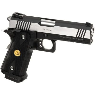 We Pistola De Airsoft Hi-capa 4.3 Ops Full Metal Gbb Silver One Size We Pistola De Airsoft Hi-capa 4.3 Ops Full Metal Gbb Silver One Size