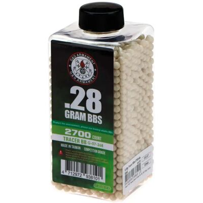 G&g Bolas De Airsoft 0.28g Tracer Bbs 2700rds Green One Size G&g Bolas De Airsoft 0.28g Tracer Bbs 2700rds Green One Size