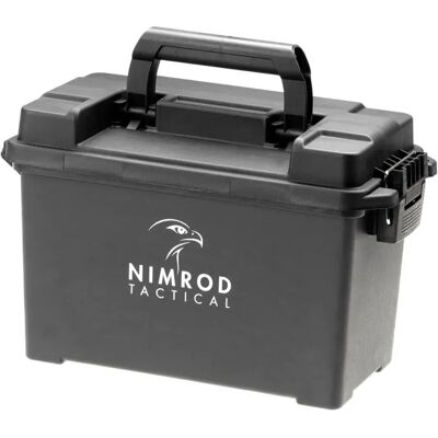 Nimrod Caja De Munición Grande Black One Size Nimrod Caja De Munición Grande Black One Size