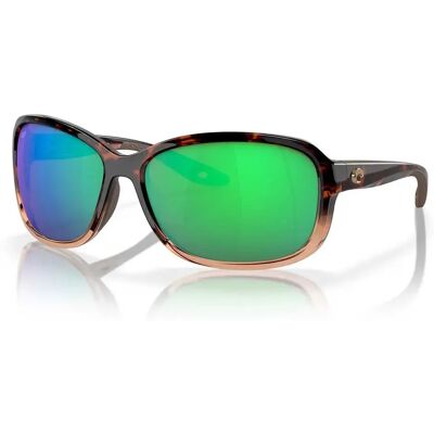 Costa Gafas De Sol Polarizadas Para Mujer Seadrift Shiny Tortoise Fade 5 Green Mirror 580P/CAT2 Costa Gafas De Sol Polarizadas Para Mujer Seadrift Shiny Tortoise Fade 5 Green Mirror 580P/CAT2