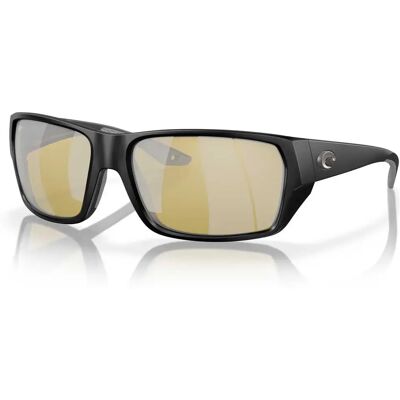 Costa Gafas De Sol Polarizadas Tailfin Matte Black 8 Sunrise Silver Mirror 580G/CAT1 Costa Gafas De Sol Polarizadas Tailfin Matte Black 8 Sunrise Silver Mirror 580G/CAT1