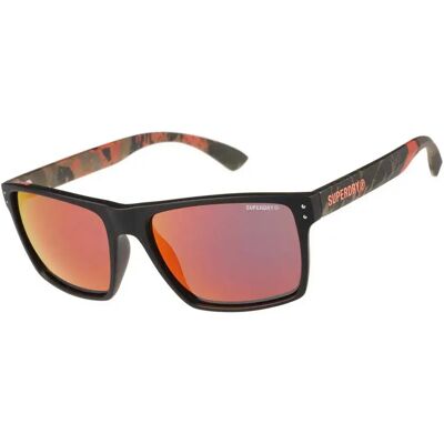 Superdry Gafas De Sol Sds-kobe-193 Matte Black / Volcanic Mountain Orange Red mirror/CAT3 Superdry Gafas De Sol Sds-kobe-193 Matte Black / Volcanic Mountain Orange Red mirror/CAT3