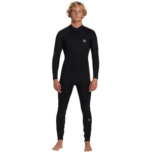 Billabong Traje De Neopreno De Manga Larga Con Cremallera Trasera Foil Gbs 4/3 Mm Black MT Billabong Traje De Neopreno De Manga Larga Con Cremallera Trasera Foil Gbs 4/3 Mm Black MT