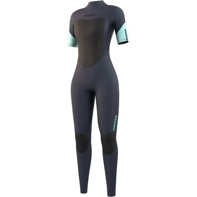 Traje de neopreno de manga corta Mystic 3/2 mm con cierre trasero - Azul Noche Traje de neopreno de manga corta Mystic 3/2 mm con cierre trasero - Azul Noche