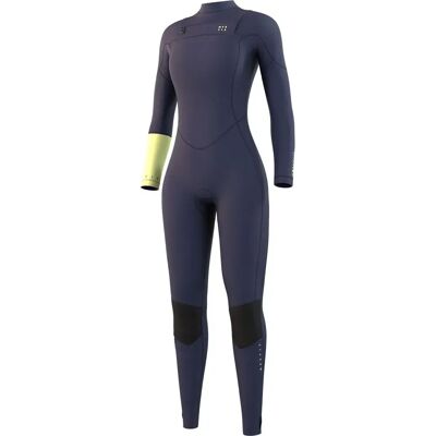 Mystic Traje De Neopreno Con Cremallera En El Pecho De Manga Larga Para Mujer Dazzled 3/2 Mm Night Blue M Mystic Traje De Neopreno Con Cremallera En El Pecho De Manga Larga Para Mujer Dazzled 3/2 Mm Night Blue M