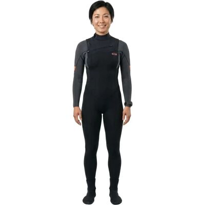 Ion Traje De Neopreno Con Cremallera En El Pecho De Manga Larga Para Mujer Amaze Amp 3/2 Mm Black XS Ion Traje De Neopreno Con Cremallera En El Pecho De Manga Larga Para Mujer Amaze Amp 3/2 Mm Black XS