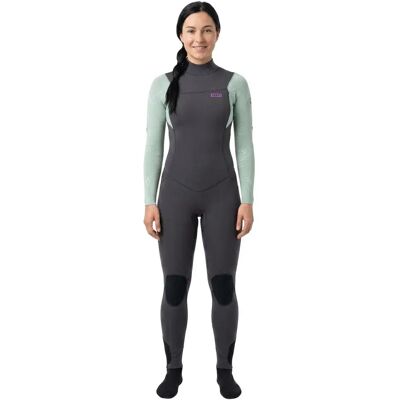 Ion Traje De Neopreno De Manga Larga Con Cremallera En La Espalda Para Mujer Amaze Core 5/4 Mm Light / Olive XS Ion Traje De Neopreno De Manga Larga Con Cremallera En La Espalda Para Mujer Amaze Core 5/4 Mm Light / Olive XS
