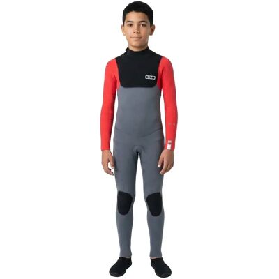 Ion Traje De Neopreno De Manga Larga Con Cremallera En La Espalda Para Jóvenes Capture 4/3 Mm Steel / Blue / Red 10-12 Años Ion Traje De Neopreno De Manga Larga Con Cremallera En La Espalda Para Jóvenes Capture 4/3 Mm Steel / Blue / Red 10-12 Años
