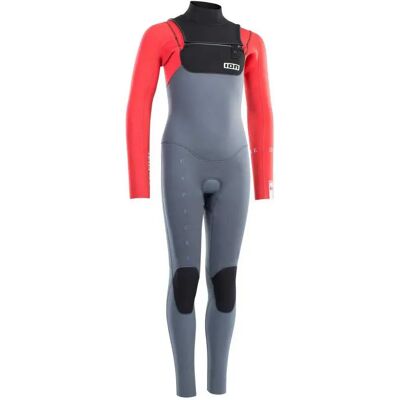 Ion Traje De Neopreno De Manga Larga Con Cremallera En El Pecho Junior Capture 4/3 Mm Steel / Blue / Red 14-16 Años Ion Traje De Neopreno De Manga Larga Con Cremallera En El Pecho Junior Capture 4/3 Mm Steel / Blue / Red 14-16 Años