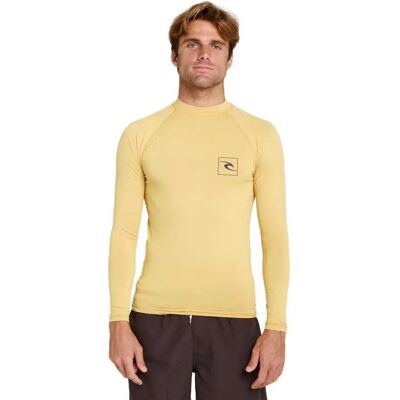 Rip Curl Rash Guard Manga Larga Streamline Upf Ochre 2XL Rip Curl Rash Guard Manga Larga Streamline Upf Ochre 2XL