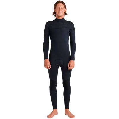 Quiksilver Traje De Neopreno De Manga Larga Y Cremallera Pectoral E Session 4/3 Mm BLK MS Quiksilver Traje De Neopreno De Manga Larga Y Cremallera Pectoral E Session 4/3 Mm BLK MS
