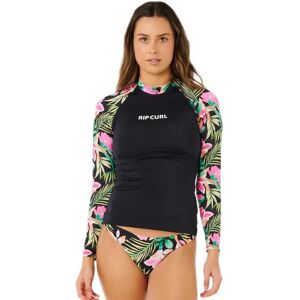 Rip Curl Rash Guard Manga Larga Molokai Floral Insert Black L Rip Curl Rash Guard Manga Larga Molokai Floral Insert Black L