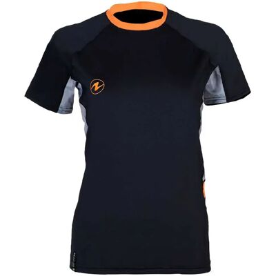 Aqualung Rash Guard Manga Corta Lf Black / Grey XL Aqualung Rash Guard Manga Corta Lf Black / Grey XL