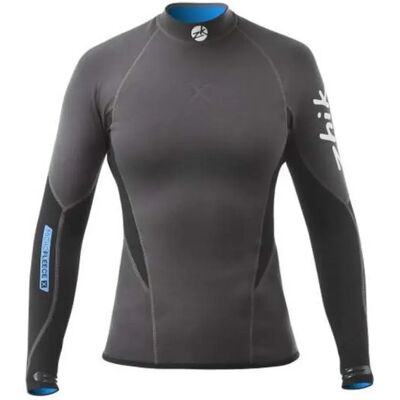 Zhik Rash Guard Manga Larga Microfleece X Black S Zhik Rash Guard Manga Larga Microfleece X Black S