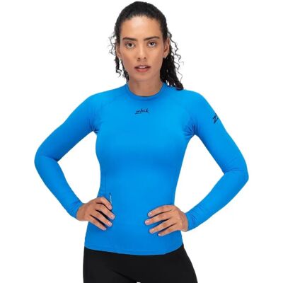 Zhik Rash Guard Manga Larga Ecospandex Lt Cyan S Zhik Rash Guard Manga Larga Ecospandex Lt Cyan S