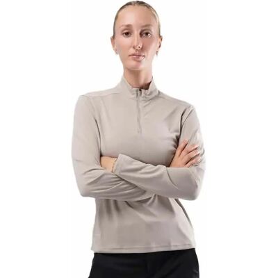 Zhik Rash Guard Manga Larga Uvactive 1/4 Zip Stone XS Zhik Rash Guard Manga Larga Uvactive 1/4 Zip Stone XS