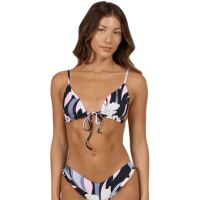 Salty Crew Top De Bikini Bloomed Tri Black M Salty Crew Top De Bikini Bloomed Tri Black M