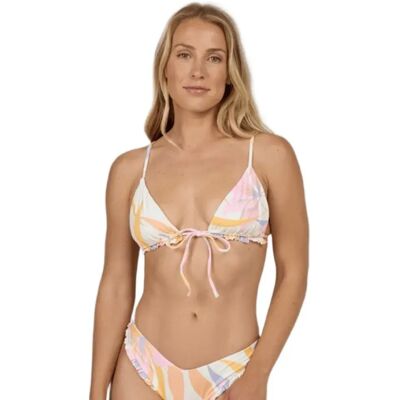 Salty Crew Top De Bikini Bloomed Tri Off White M Salty Crew Top De Bikini Bloomed Tri Off White M
