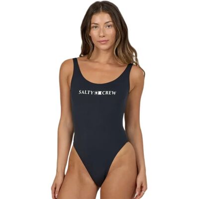 Salty Crew Traje De Baño Seafarer Solids One Piece Black M Salty Crew Traje De Baño Seafarer Solids One Piece Black M