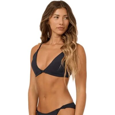 Salty Crew Top De Bikini Seafarer Solids Tall Tri Black M Salty Crew Top De Bikini Seafarer Solids Tall Tri Black M