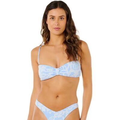 Rip Curl Top De Bikini Pacific Coast Bandeau Sky Blue M Rip Curl Top De Bikini Pacific Coast Bandeau Sky Blue M
